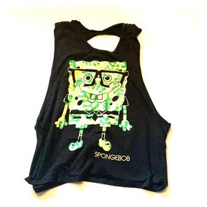 Spongebob Muscle Shirt